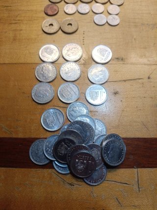 Lote monedas Juan Carlos