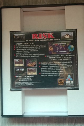 RISK Hasbro 1996 Juego Estrategia CD-ROM