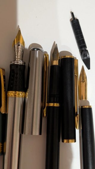 Set di 6 penne stilografiche