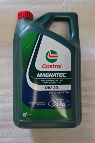 Aceite Castrol Magnatec 0W-20 Ford 5L