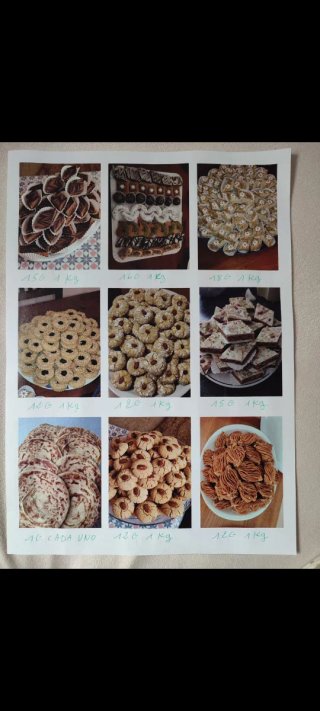 Dulces y ban y koskos marroquí