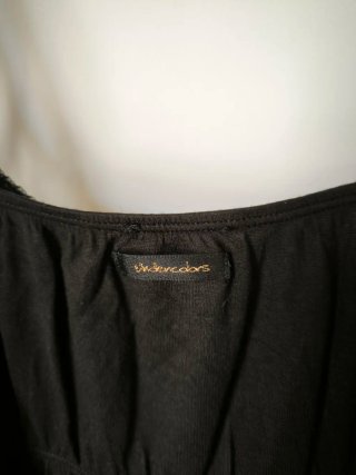 Top Preto Undercolors of Benetton Tamanho S