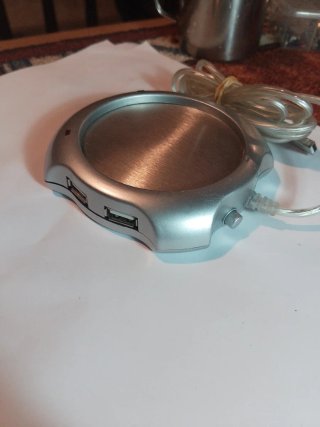 Hub USB con Calentador de Tazas