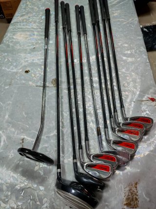 Kit Palos Golf y Bolso Negro