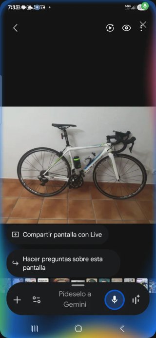 Bicicleta de carretera carbono