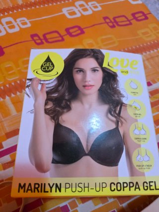 Reggiseno Marilyn Push-Up Coppa Gel Beige