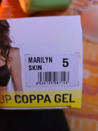 Reggiseno Marilyn Push-Up Coppa Gel Beige