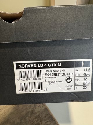 Arc'teryx Zapatillas Gore-Tex Gris/Verde