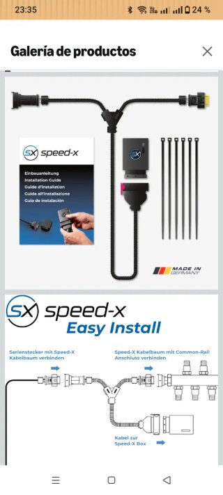 Chip Potencia Speed-X  para BMW F44 y G20