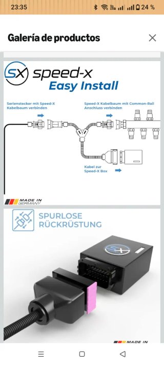 Chip Potencia Speed-X  para BMW F44 y G20