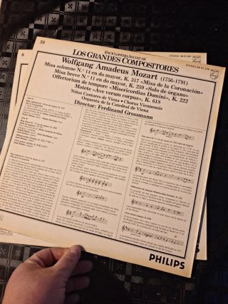 Vinilos Clásicos: Schubert, Mozart, Verdi, Chopin