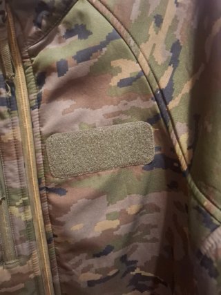 Chaqueta Militar Camuflaje Talla S