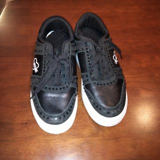 Zapatillas Love Moschino negras con tachuelas