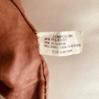 2 Cojines Marrones Satinados