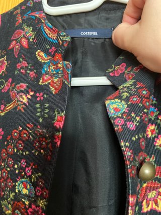 Chaqueta Cortefiel Estampada Corduroy