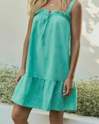 Vestido informal de Zalando Talla 42  verde agua