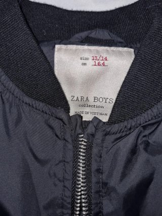 Chaqueta Zara Niño Negra