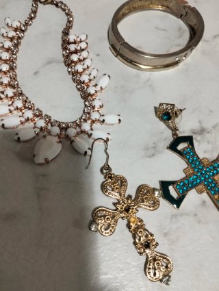 Set Gioielli Collana, Bracciale, Orecchini