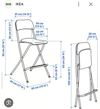 Taburete alto Ikea Franklin (1 unidad)