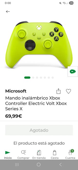 Mando Xbox Electric Volt