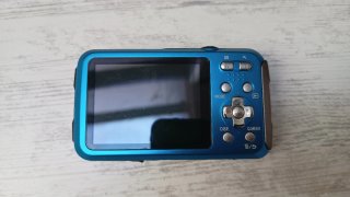 Fotocamera Panasonic Lumix Blu Subacquea