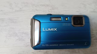 Fotocamera Panasonic Lumix Blu Subacquea