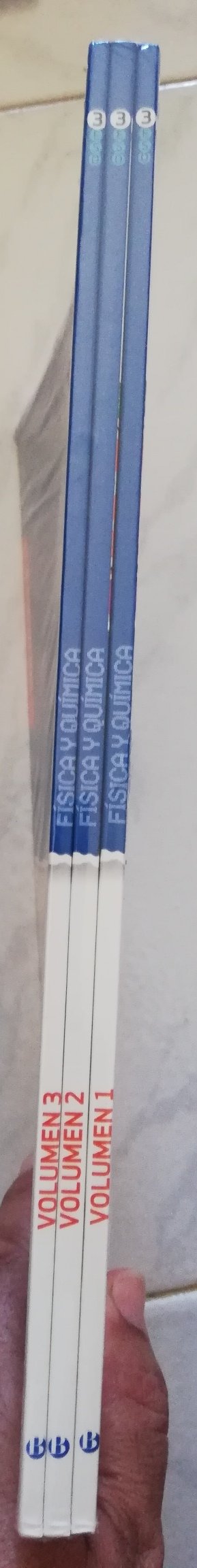 Libritos Física y química, 3 ESO, Bruño, 3 volumen