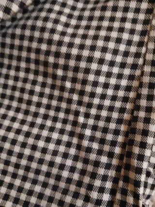 Pantalones pitillo cuadros talla 34