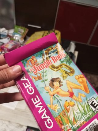 Juego Game Gear The Jungle Book