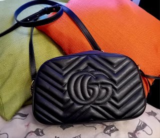 Borsa Gucci Marmont nera