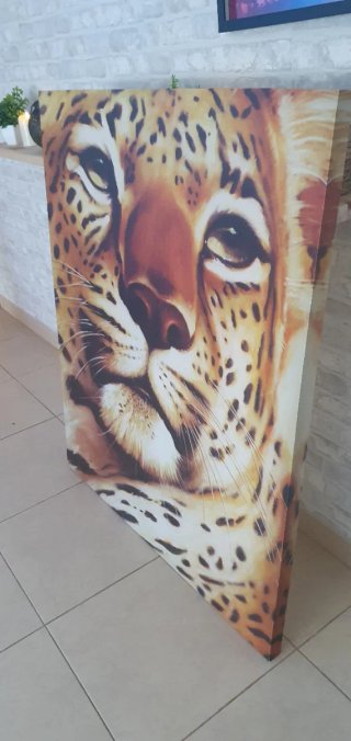 Quadri Decorativi: Leopardo e Zebra