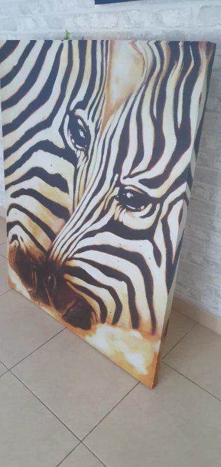 Quadri Decorativi: Leopardo e Zebra