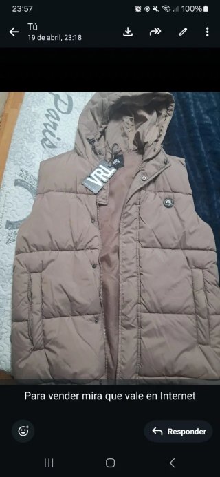 Chaleco VRL hombre nuevo