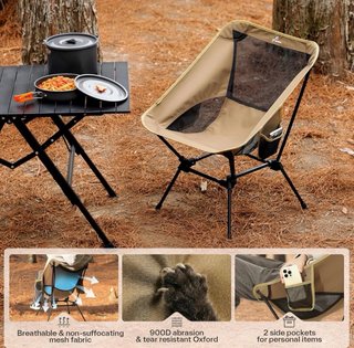 1 Silla de Camping Ultraligera Sportneer