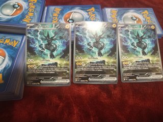 3x Zekrom EX Carta Pokémon