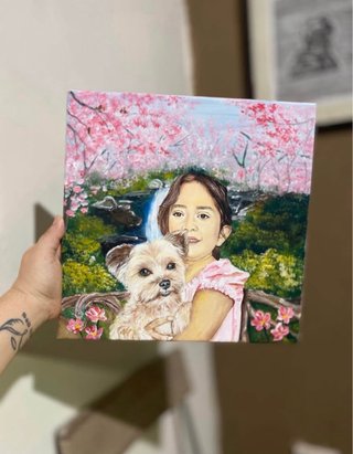 Cuadros personalizados pintados a mano