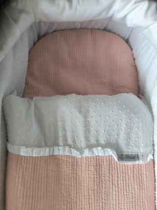 Funda y saco capazo bebé a juego