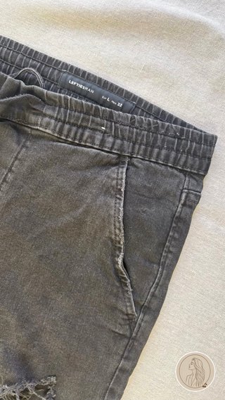 VQueros Lifties Pantalones Negros Rasgados