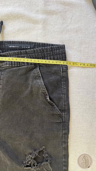 VQueros Lifties Pantalones Negros Rasgados