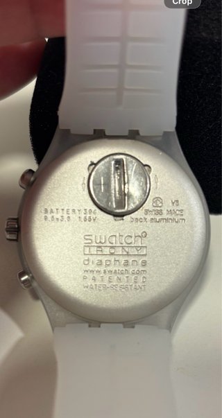 Swatch Swiss Chronograph Irony Diaphane