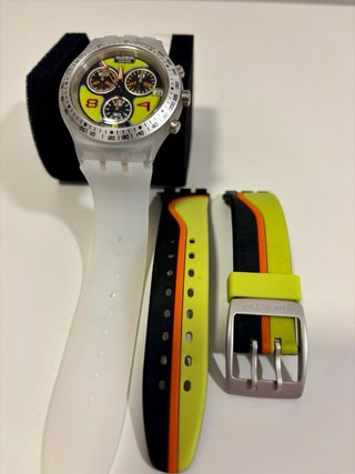 Swatch Swiss Chronograph Irony Diaphane