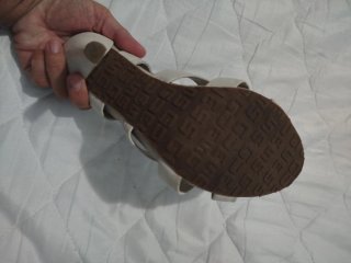 Sandalias Guess Piel Talla 38 Beige