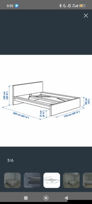 Vendo "GRAN OFERTA! Cama Malm IKEA y Colchón Emma"