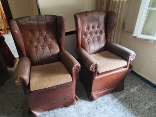 Dos sillones vintage