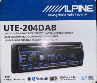 Alpine UTE-204DAB Receptor Digital Media/DAB