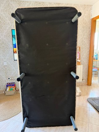 Cama individual de tela de 90cm