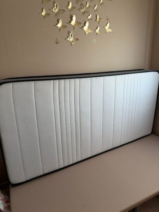 Cama individual de tela de 90cm