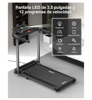 Cinta de andar plegable