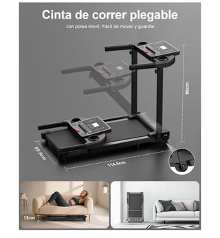 Cinta de andar plegable