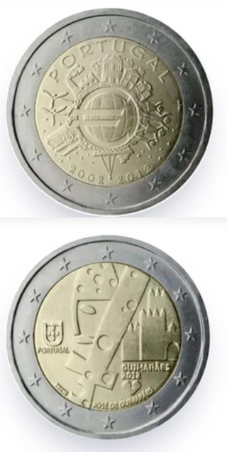 PORTUGAL 2012  MONEDA DE 2€ CONMEMORATIVAS S/C